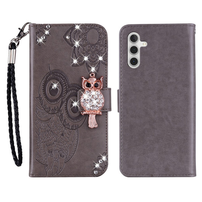 Housse Samsung Galaxy A37 Strass avec Dragonne