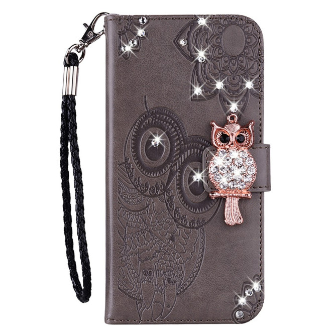 Housse Samsung Galaxy A37 Strass avec Dragonne