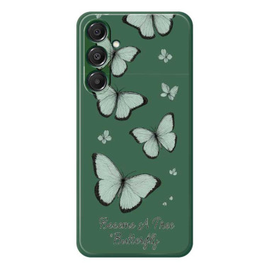 Coque Samsung Galaxy A37 Papillon Vert
