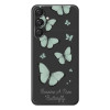 Coque Samsung Galaxy A37 Papillon Noir