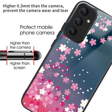 Coque Samsung Galaxy A37 Floral Rose Anti-Chute