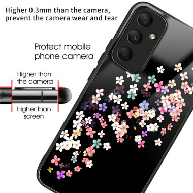 Coque Samsung Galaxy A37 Fleurs Colorées Anti-Chute