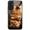 Coque Samsung Galaxy A37 Famille Lion Anti-Chute