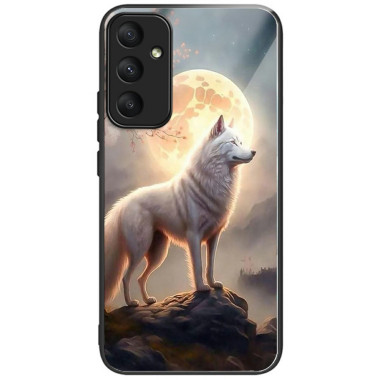 Coque Samsung Galaxy A37 Loup Blanc Anti-Chute