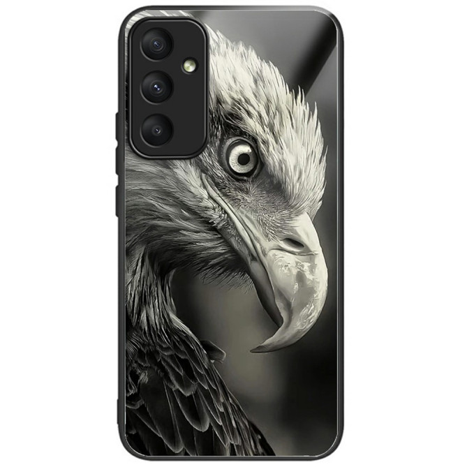 Coque Samsung Galaxy A37 Aigle Gris Anti-Chute