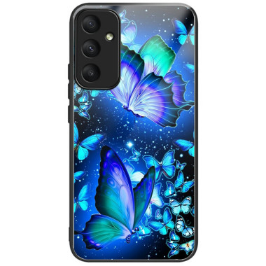 Coque Samsung Galaxy A37 Papillons Bleus Anti-Chute