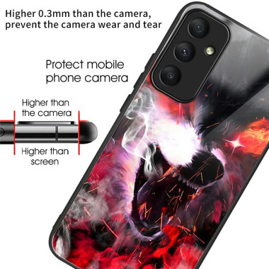 Coque Samsung Galaxy A37 Loup Anti-Chute ALBA