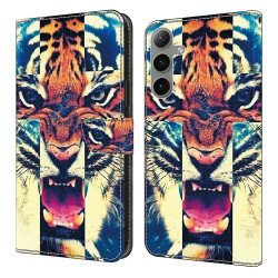 Housse Samsung Galaxy A37 Tigre avec Support