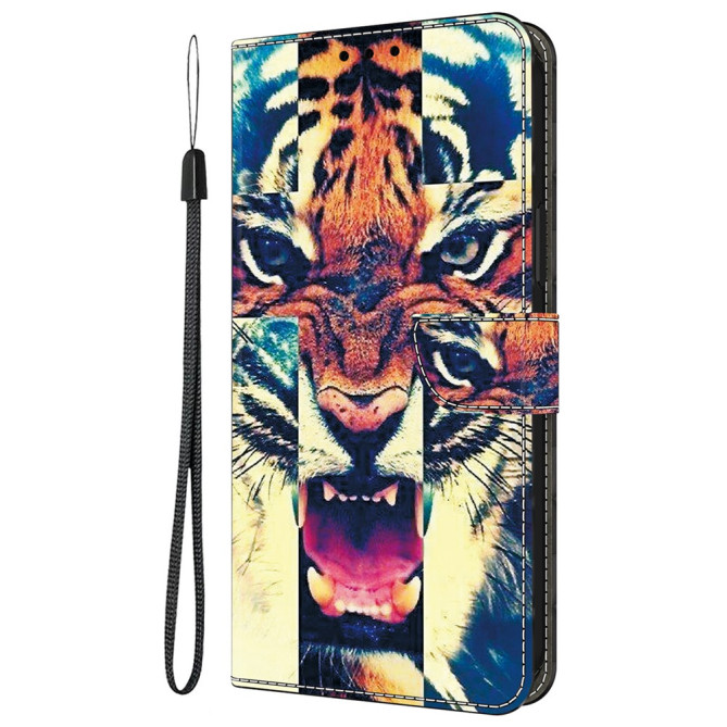 Housse Samsung Galaxy A37 Tigre avec Support