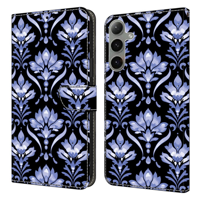 Housse Samsung Galaxy A37 Flower Texture avec Support