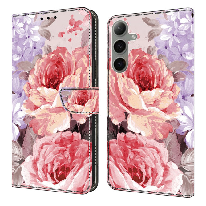 Housse Samsung Galaxy A37 Oil Painting Rose avec Support