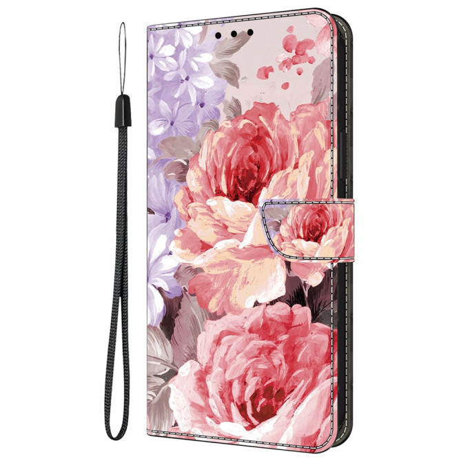 Housse Samsung Galaxy A37 Oil Painting Rose avec Support