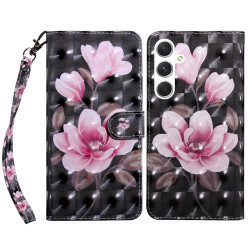 Coque Samsung Galaxy A37 Pink Flower avec Support