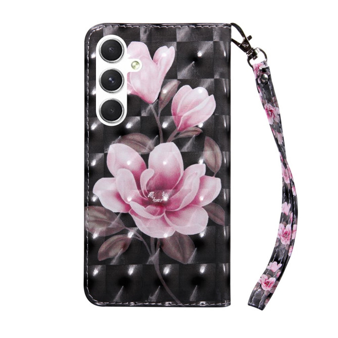 Coque Samsung Galaxy A37 Pink Flower avec Support