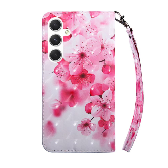 Coque Samsung Galaxy A37 Red Flower avec Support