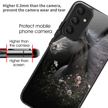 Coque Samsung Galaxy A37 Horse And Flower Anti-Chute