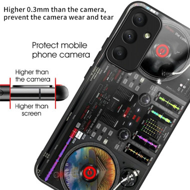 Coque Samsung Galaxy A37 Music Anti-Chute