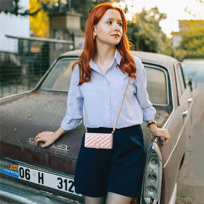 Housse Samsung Galaxy A37 Losange avec Dragonne ELVA