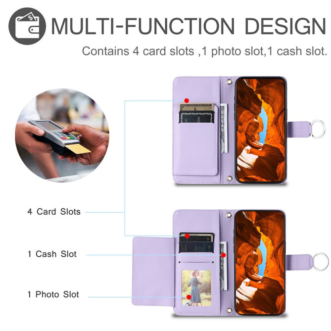 Housse Samsung Galaxy A37 Losange Support Dragonne BRIA