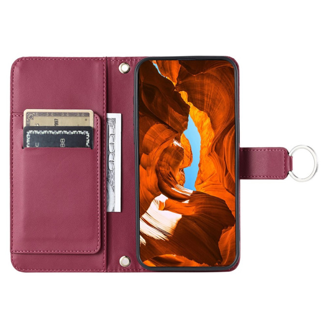 Housse Samsung Galaxy A37 Losange Support Dragonne BRIA