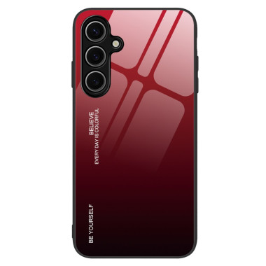 Coque Samsung Galaxy A37 Red  /  Black Verre Trempé