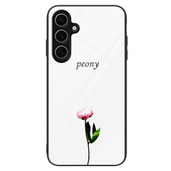 Coque Samsung Galaxy A37 Pivoine Verre Trempé