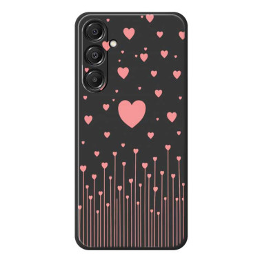 Coque Samsung Galaxy A37 Amour Noir ALBA