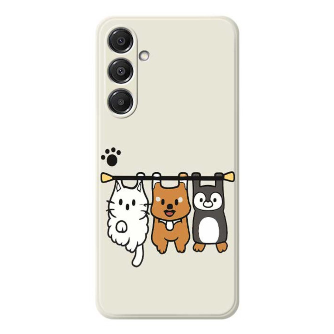 Coque Samsung Galaxy A37 Souple Beige