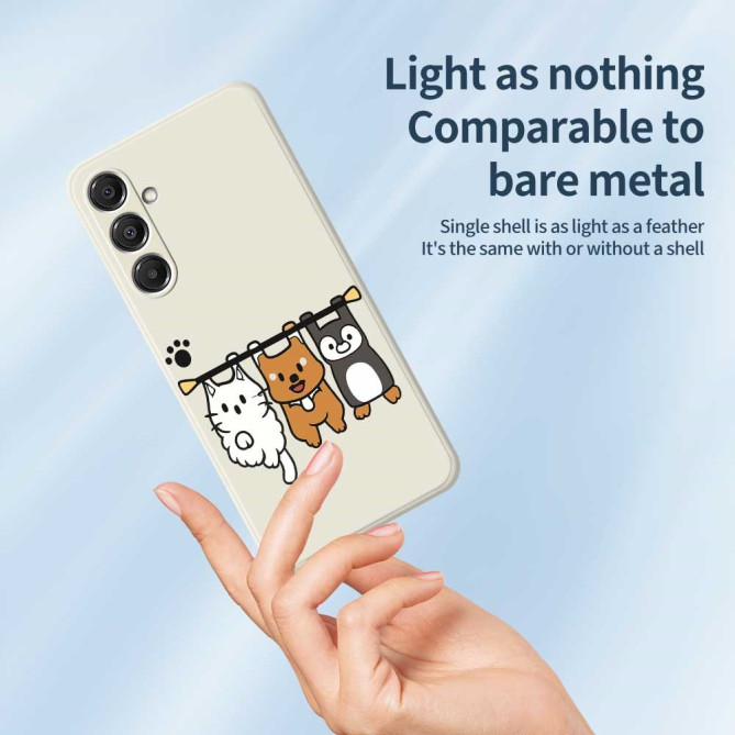 Coque Samsung Galaxy A37 Souple Beige