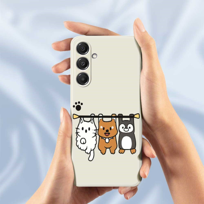 Coque Samsung Galaxy A37 Souple Beige