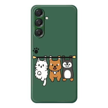 Coque Samsung Galaxy A37 Souple Vert