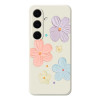 Coque Samsung Galaxy A37 Fleurs Colorées Beige