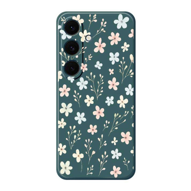 Coque Samsung Galaxy A37 Branche Fleurie Vert