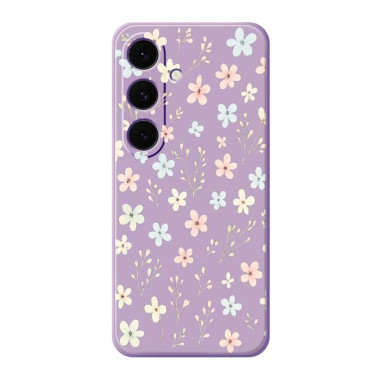 Coque Samsung Galaxy A37 Branche Fleurie Violet