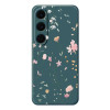 Coque Samsung Galaxy A37 Fleurs Vert BRIA