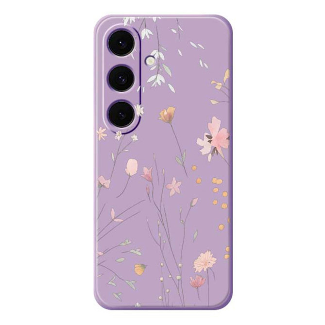Coque Samsung Galaxy A37 Fleurs Violet BRIA