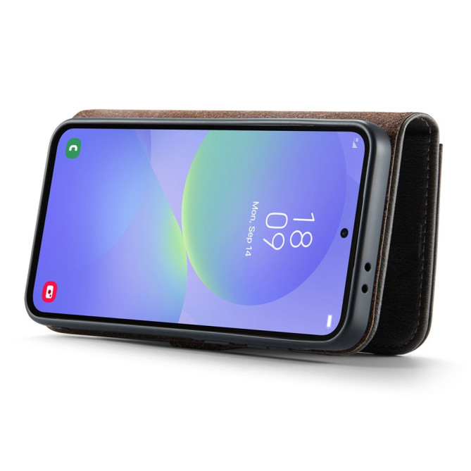 Housse Samsung Galaxy A37 DG.MING Simili Cuir avec Support