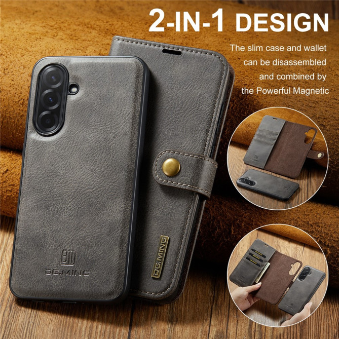 Housse Samsung Galaxy A37 DG.MING Simili Cuir avec Support