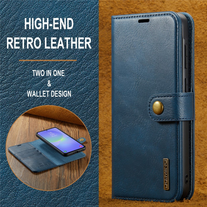 Housse Samsung Galaxy A37 DG.MING Simili Cuir avec Support