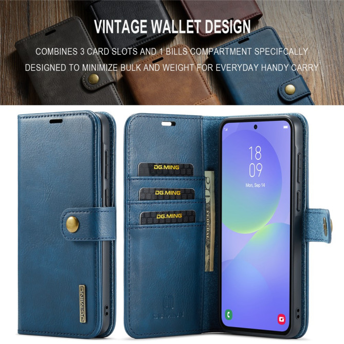 Housse Samsung Galaxy A37 DG.MING Simili Cuir avec Support