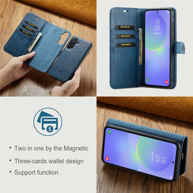 Housse Samsung Galaxy A37 DG.MING Simili Cuir avec Support