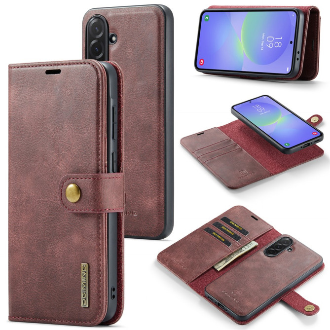 Housse Samsung Galaxy A37 DG.MING Simili Cuir avec Support