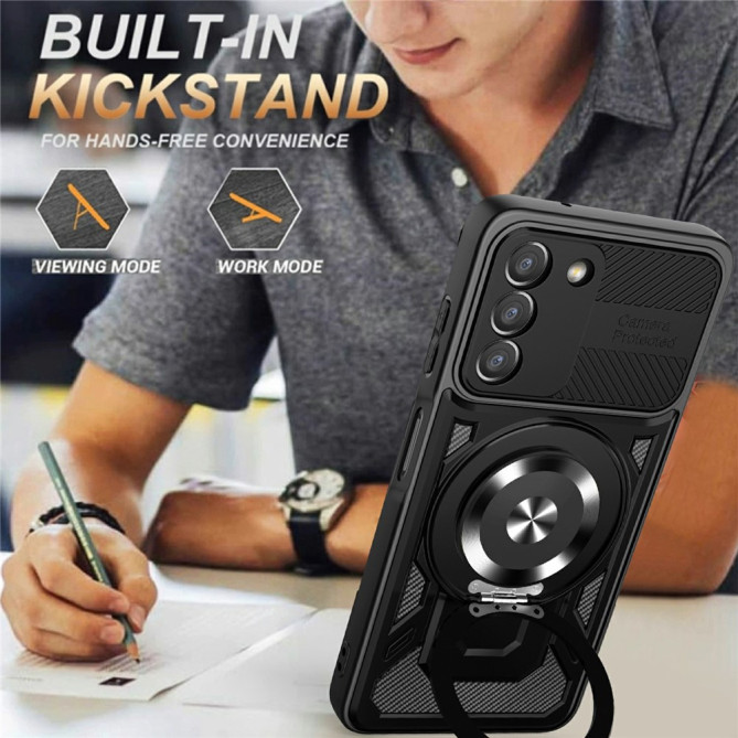 Coque Samsung Galaxy A37 TPU + PC avec Support BRIA