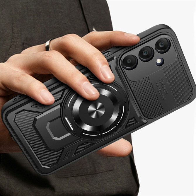 Coque Samsung Galaxy A37 TPU + PC avec Support BRIA