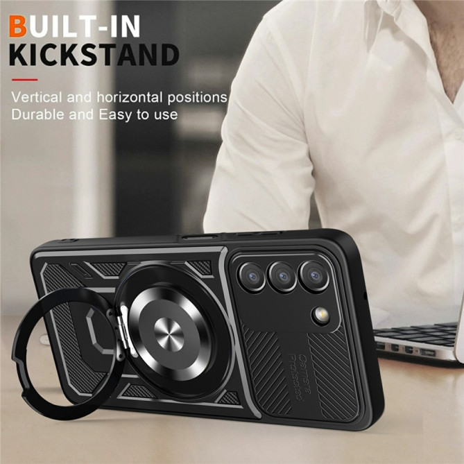 Coque Samsung Galaxy A37 TPU + PC avec Support BRIA