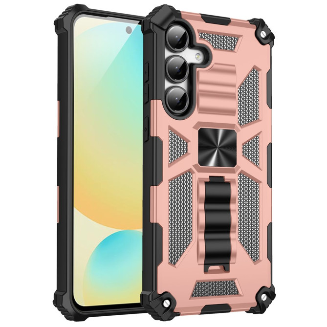 Coque Samsung Galaxy A37 TPU + PC avec Support CARA