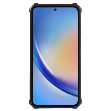 Coque Samsung Galaxy A37 TPU + PC avec Support Bleu Marine