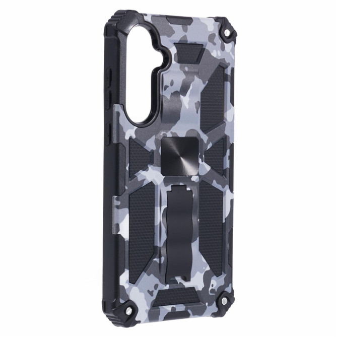Coque Samsung Galaxy A37 Camouflage Black avec Support