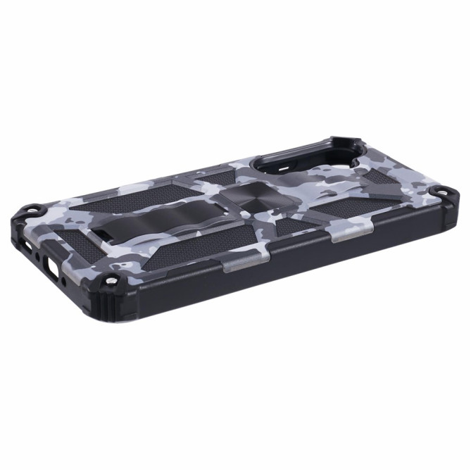 Coque Samsung Galaxy A37 Camouflage Black avec Support