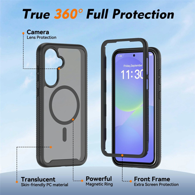 Coque Samsung Galaxy A37 TPU + PC Mate Détachable